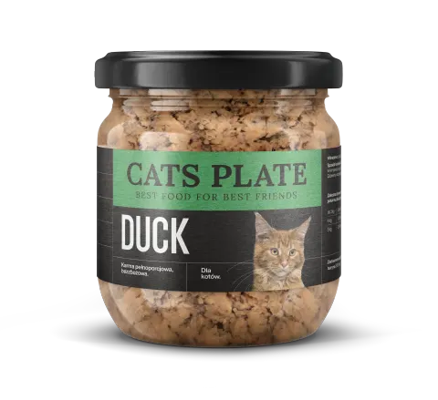 Cats Plate Duck 360g