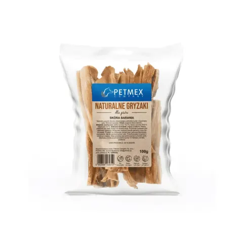 PETMEX Skóra barania 100g
