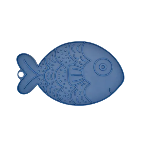 FIBOO Fishka mata do lizania - granatowa