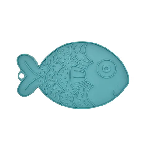 FIBOO Fishka mata do lizania - turkusowa