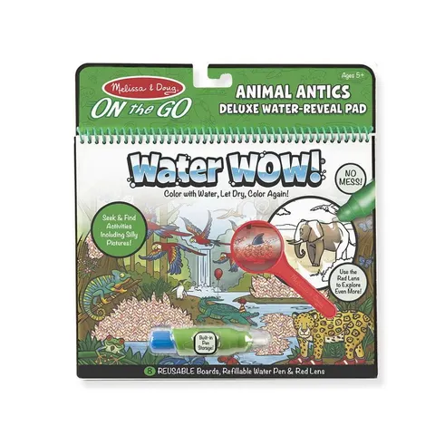 Melissa & Doug kolorowanka wodna WaterWow Deluxe Świat Zwierząt