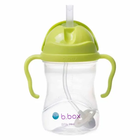 B.BOX Bidon ze słomką 240 ml Ananasowy