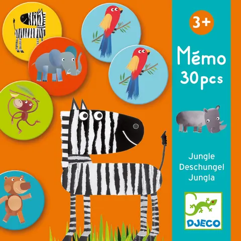 Djeco Gra pamięciowa DŻUNGLA