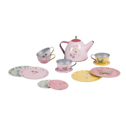 Little Dutch Tea set Flowers & Butterflies Zestaw do herbaty