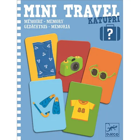 Djeco Mini-gra pamięciowa KAPTURI