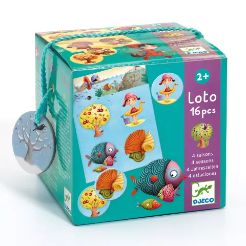 Djeco Gra edukacyjna loto 4 PORY ROKU