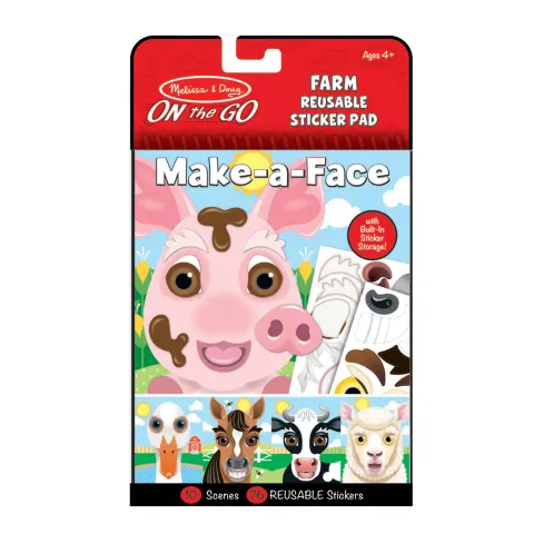 Melissa & Doug Naklejki wielokrotne Farma