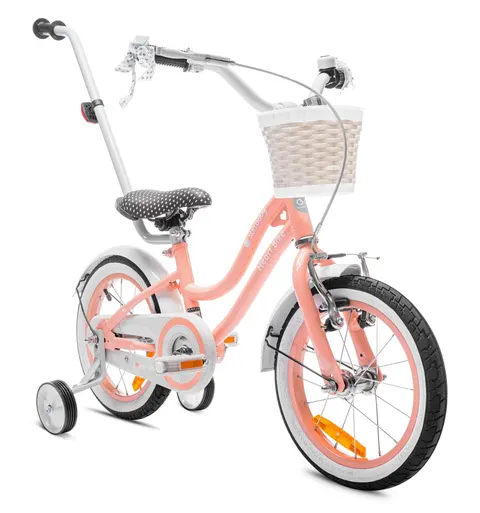 Sun Baby Rowerek Heart Bike 14 cali - morelowy