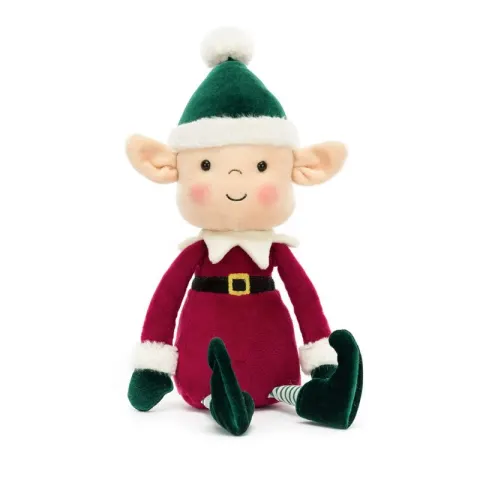 Jellycat Elf Eldo 30 cm – Świąteczna Przytulanka 0+