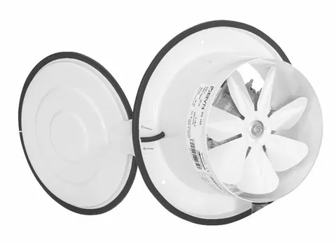 Wentylator ścienny osiowy BVN BK 160mm POKRYWA