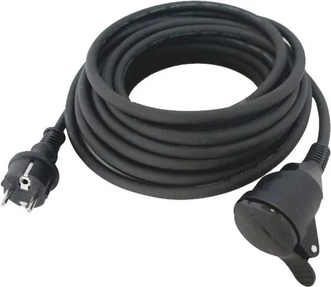 Przedłużacz budowlany w osłonie gumowejK2 40m IP44
