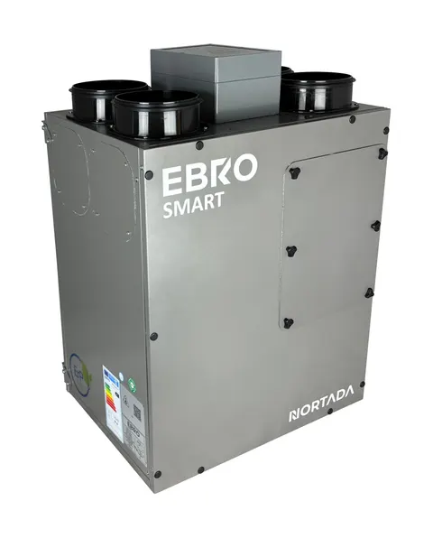 NORTADA EBRO SMART 350 IOT rekuperator stojący 300m3/h automatyczny bypass