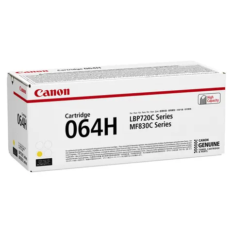 Toner CANON 4932C001 - żółty, 10500 stron
