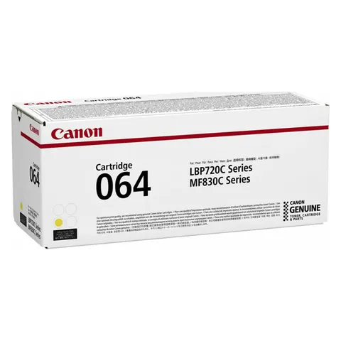 Toner CANON 4931C001 - żółty, 5000 stron