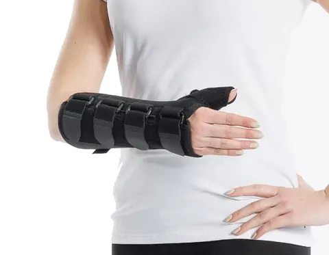 Orteza na nadgarstek i kciuk stabilizator z szynami MSupport