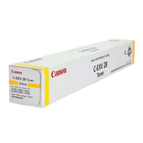Toner CANON 2801B002 - żółty, 38000 stron
