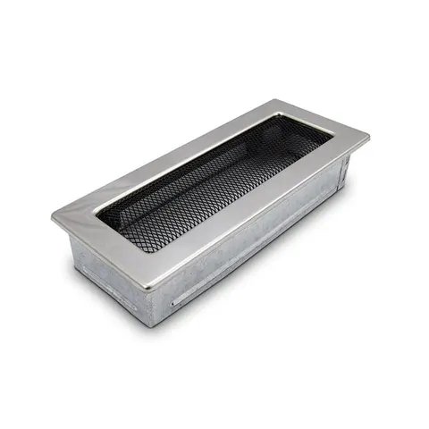 Kratka kominkowa stal polerowana 10,5x25