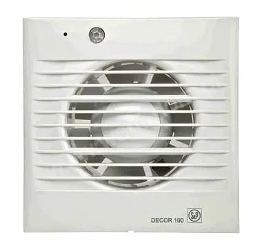 Wentylator łazienkowy DECOR 100CDZ Czujnik ruchu i Timer