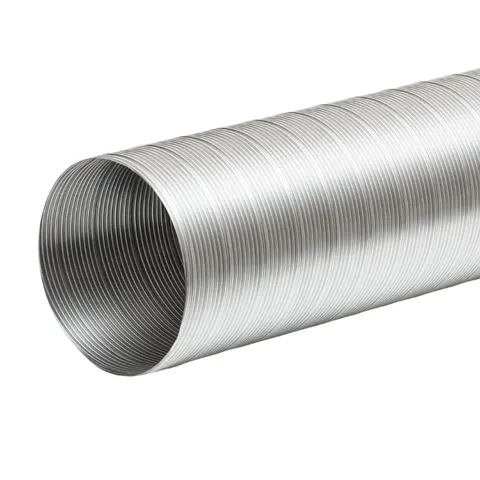 Wentylacyjny przewód aluminiowy półelastyczny SemiDEC
