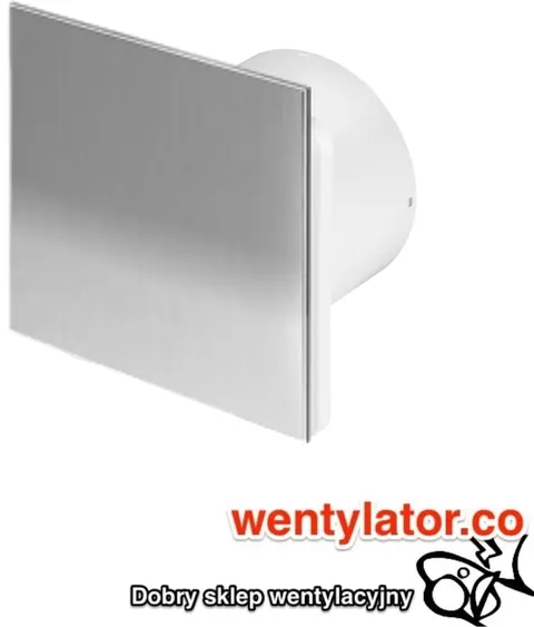 Wentylator łazienkowy Inox 125 Timer Trax Silent