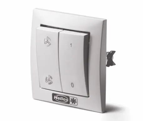 Przełącznik obrotów Helios MVB 6091 do wentylatora Helios M1