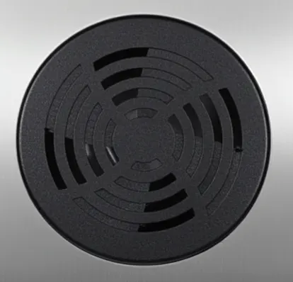 Kratka wentylacyjna 125mm grafit żaluzja Velite