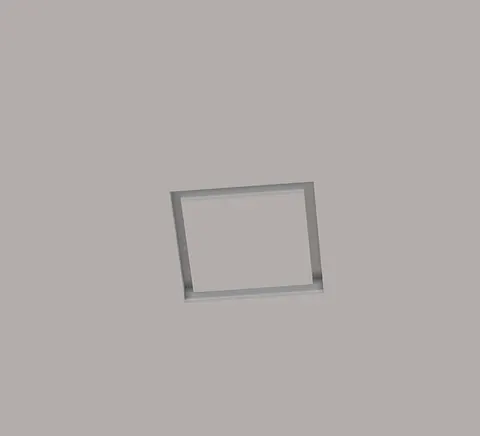 Anemostat gipsowy 100mm Square Ventmann