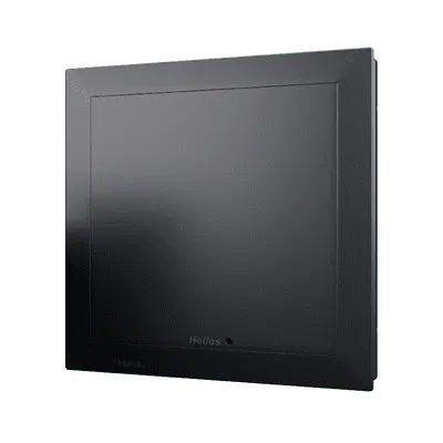 Czarna fasada wentylatora Helios ELS Ultrasilence 40774