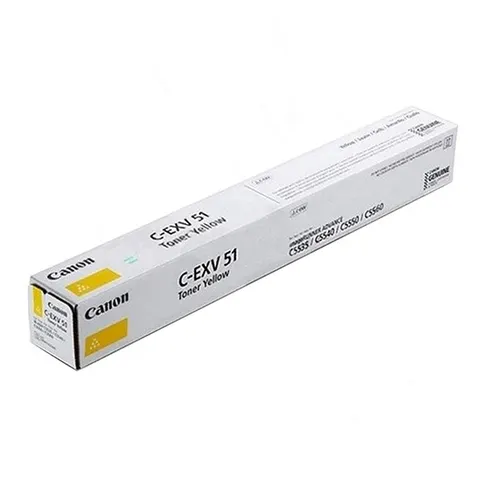 Toner CANON 0484C002 - żółty, 60000 stron