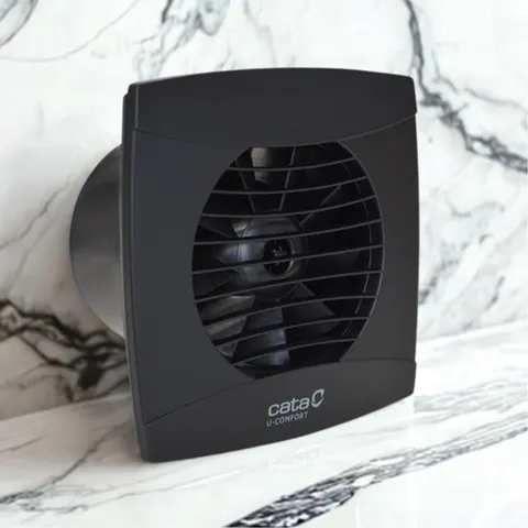 Wentylator łazienkowy CATA UC10 TIMER Czarny