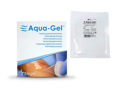 Opatrunek hydrożelowy Kikgel Aquagel 10x12
