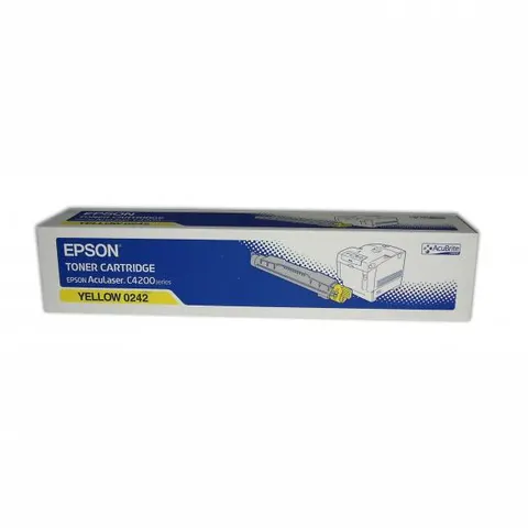 Toner EPSON C13S050242 - żółty, 8500 stron