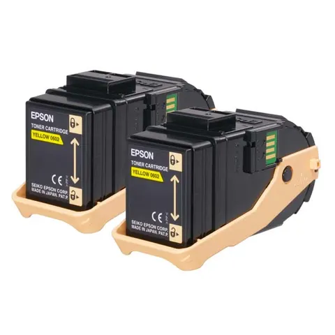 Toner EPSON C13S050606 - żółty, 15000 stron