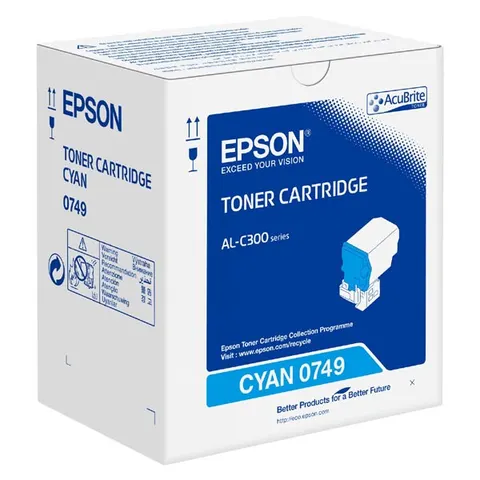 Toner EPSON C13S050749 - cyan, 8800 stron