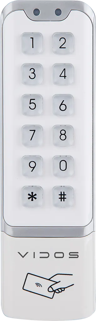 ZS82 - Autonomiczny zamek szyfrowy z czytnikiem RFID VIDOS