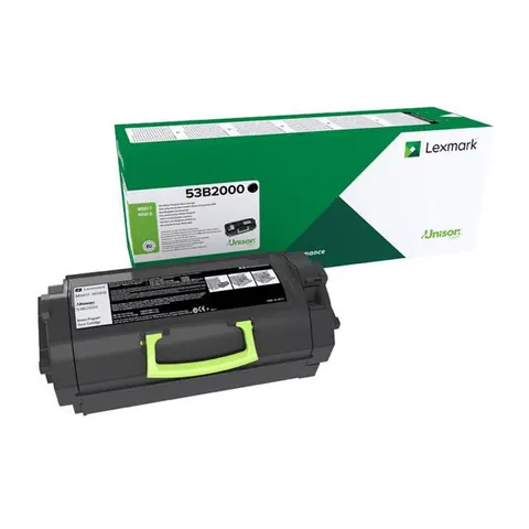 Toner LEXMARK 53B2000 - czarny, 11000 stron