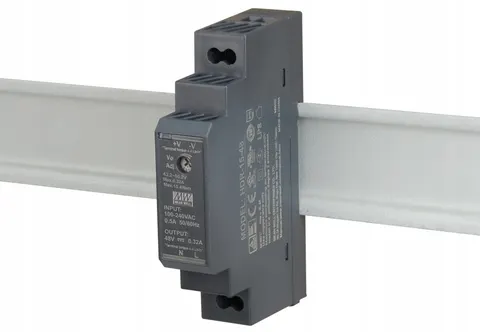 HDR-15-48 Zasilacz 48V DC 0.32A 15W DIN MEANWELL