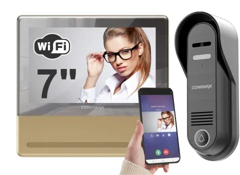 Wideodomofon CDV-70QT GOLD + DRC-4CPN3HD COMMAX