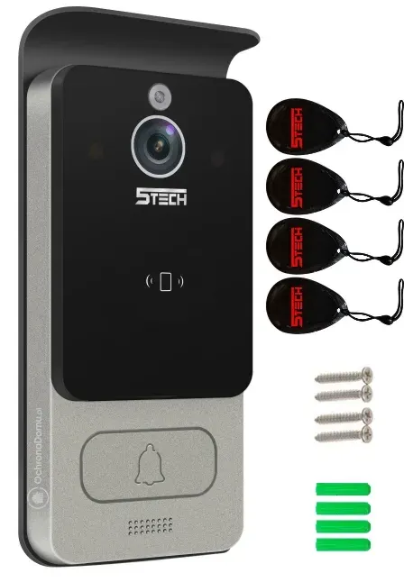 Cyfrowa 2-żyłowa stacja bramowa wideodomofonu 82228C TWIN 5TECH
