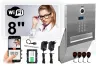Wideodomofon WIFi ze skrzynką na listy VERONA 84218 VERUS ONE PLUS biały 8" 5TECH AHD