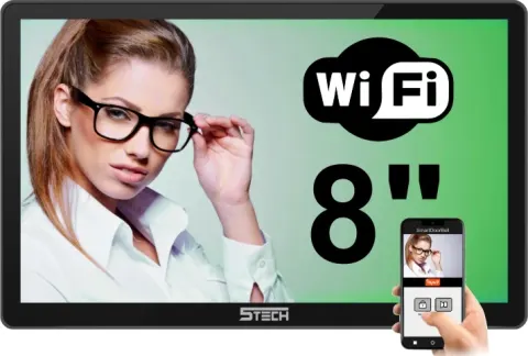 VERMIS ONE PLUS 8'' Monitor wideodomofonu IP czarny 5TECH