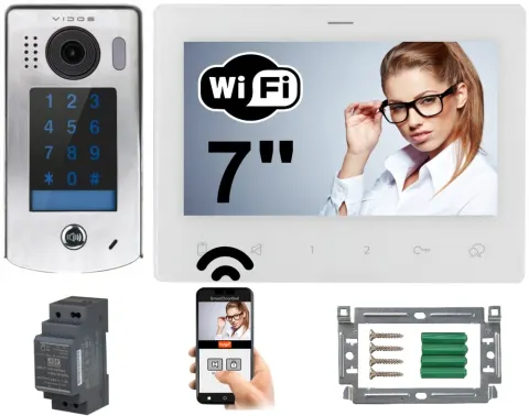 Zestaw wideodomofon WiFi M300-X + S302 VIDOS DUO IP