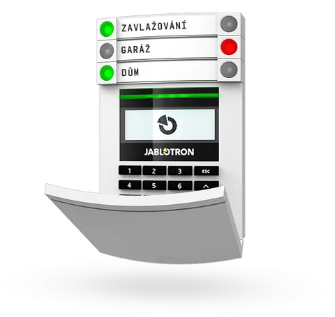JA-114E - Klawiatura LCD z czytnikiem RFID