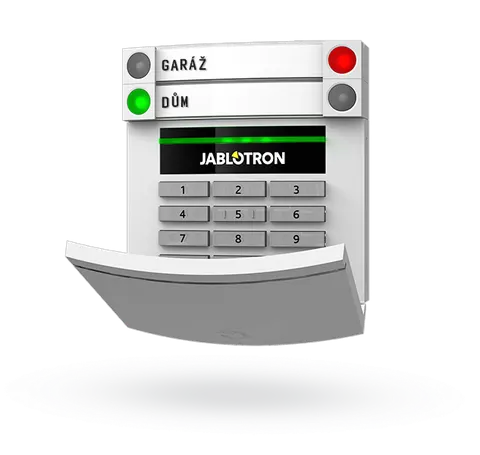 JA-113E-WH - Klawiatura LED z czytnikiem RFID
