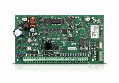 INTEGRA 128-WRL - Centrala alarmowa, bezprzewodowa ABAX, komunikator GSM/GPRS Satel