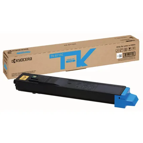Toner KYOCERA TK-8115C - cyan, 6000 stron