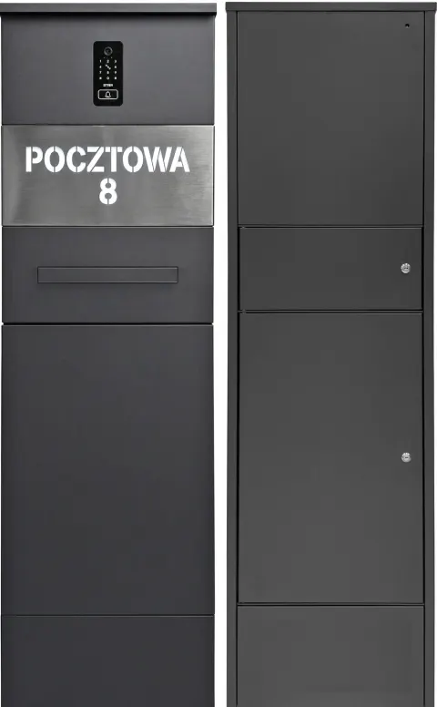 Paczkobox G 5TECH Aluminiowy Antracytowy