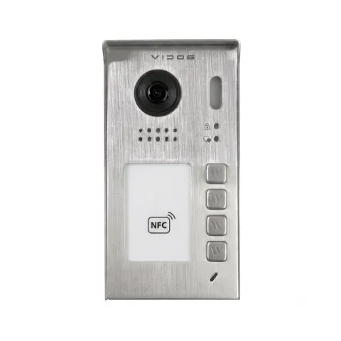 S301-4 – Czterorodzinna Stacja bramowa wideodomofonu DUO IP VIDOS