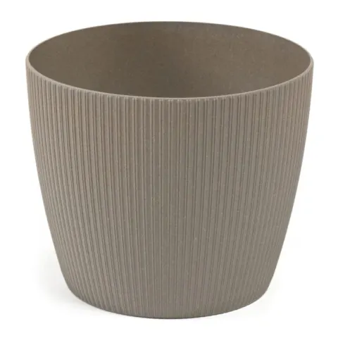 Osłonka-Doniczka Ø 160 mm Magnolia Eco Wood Jumper Biała