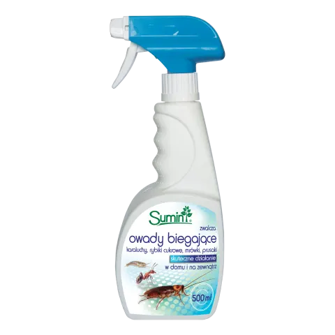 Płyn na owady biegające – 500 ml – szybkie zwalczanie karaluchów i pluskiew – Sumin